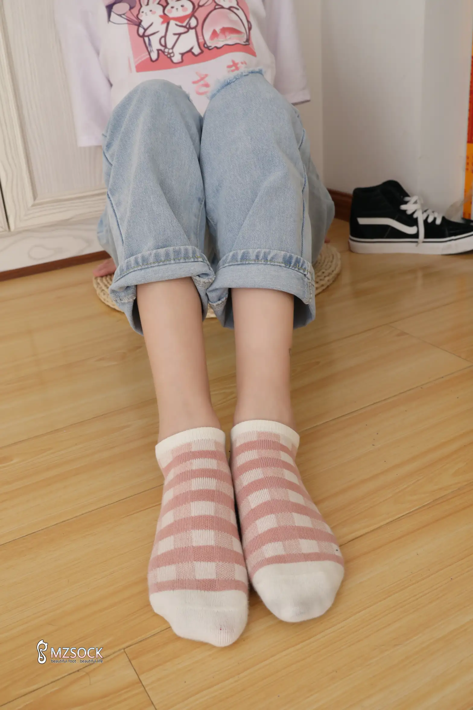 [Mzsock] Love beautiful feet NO.149 Mulberry#[74P]-31