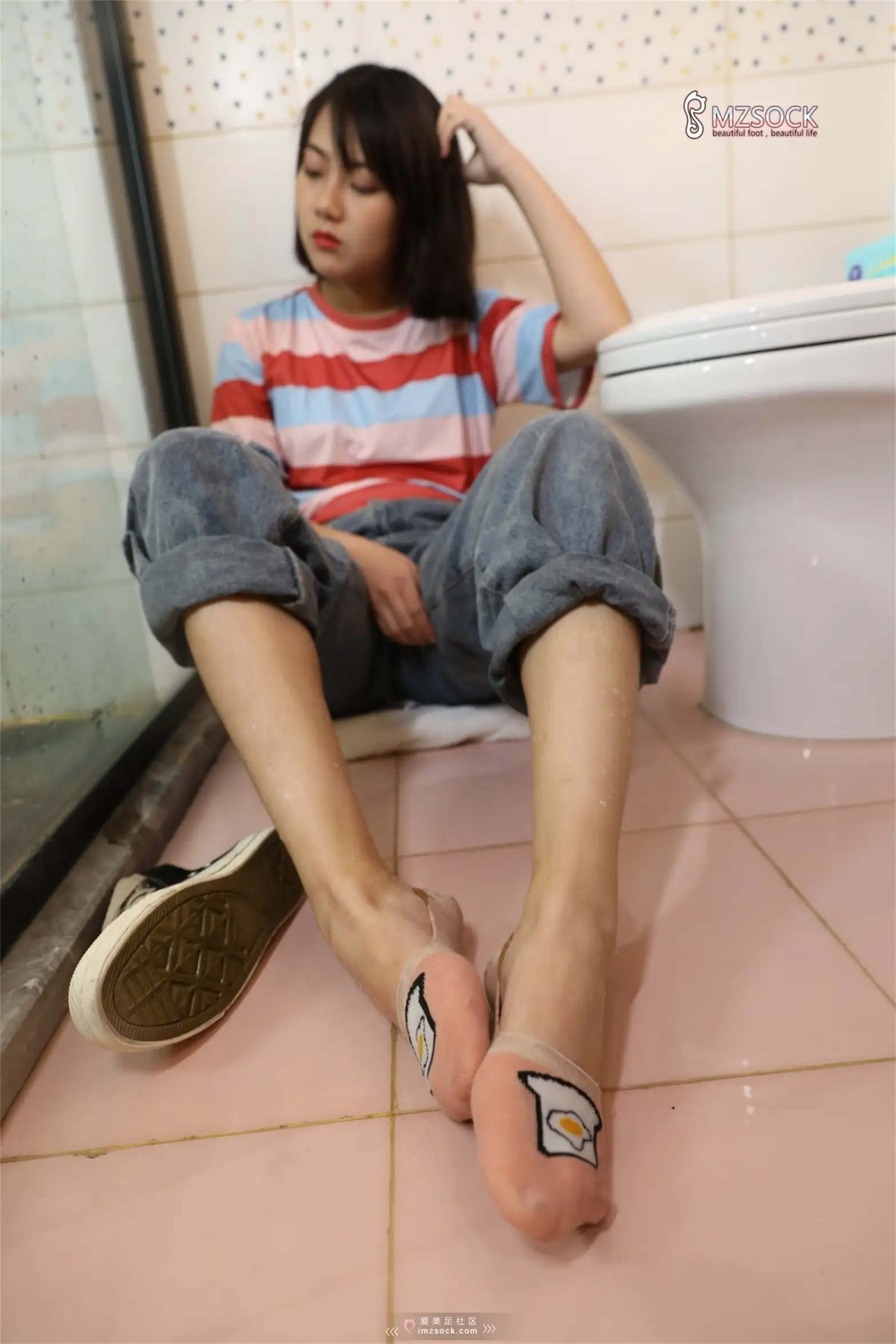 [Mzsock] Love beautiful feet NO.086 Tingting#[74P]-50