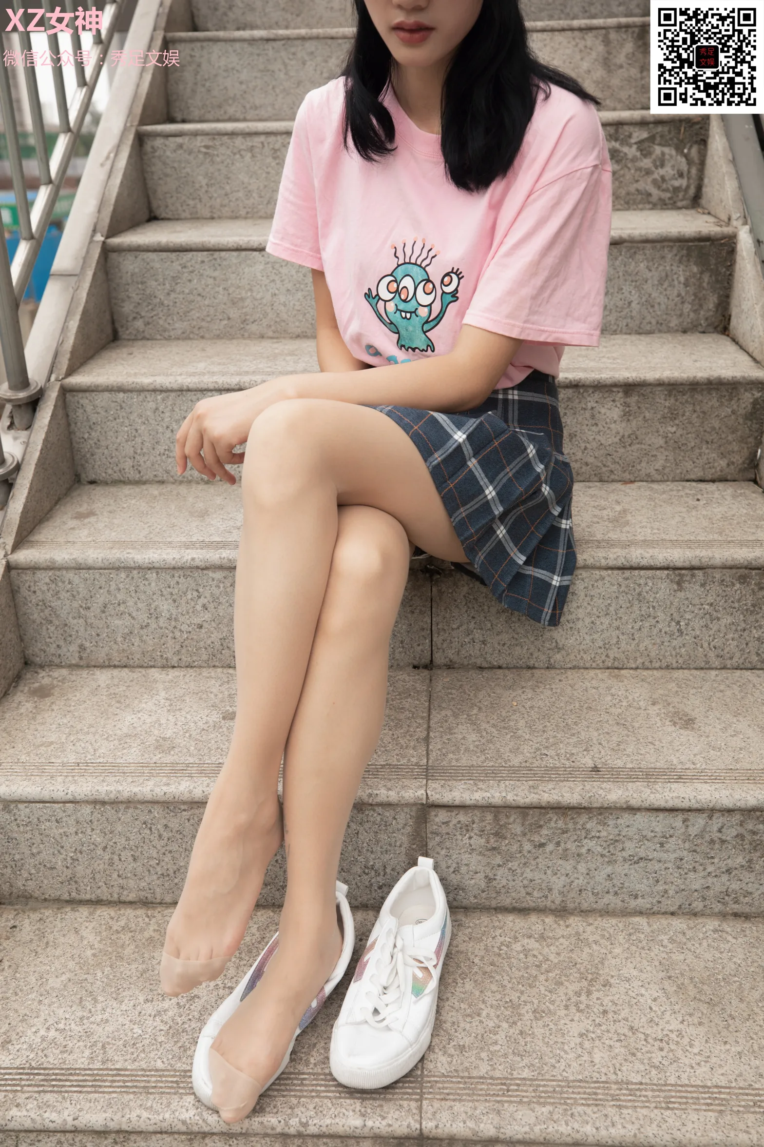 [Mzsock] NO.006 The youthful and invincible girl in pleated skirt street photography#[60P]-58