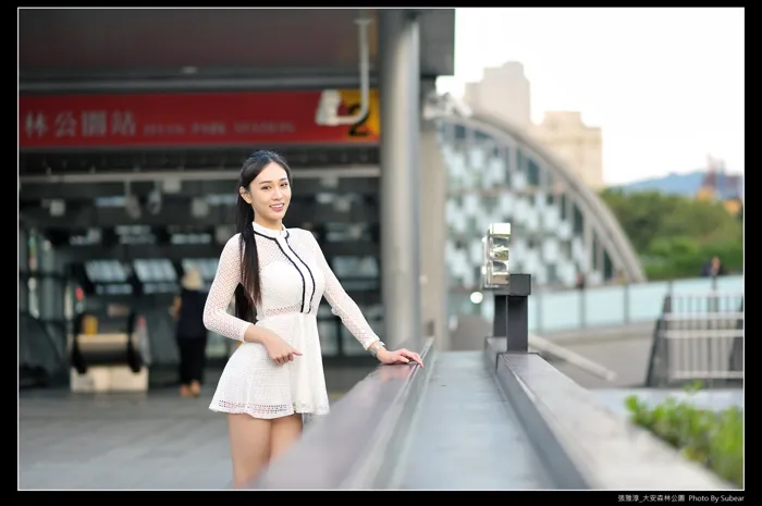 [Mzsock] NO.091 Zhang Yachun, Daan Forest, high heels and beautiful legs, outdoor shot street photography#[54P]-11